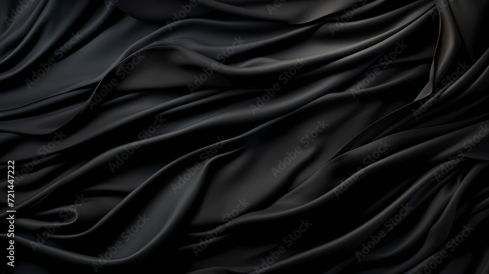 Fototapeta premium A deep obsidian black solid color background