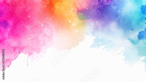 A background made with watercolor paint for the holi festival