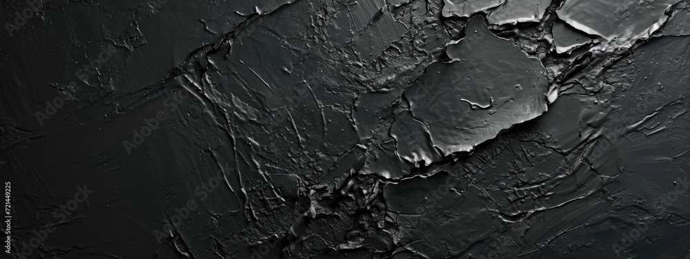 A dark backdrop featuring the rugged texture of stone and black grunge wall. A dark backdrop featuring the rugged texture of stone and black grunge wall.