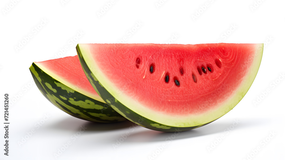Slice watermelon isolated on white background Slice watermelon isolated on white background