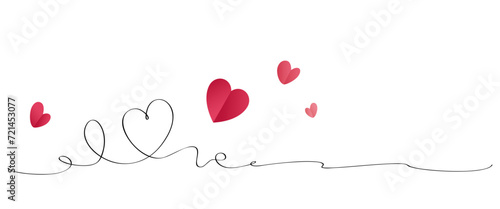 LOVE. AMOUR LIGNE CONTINUE