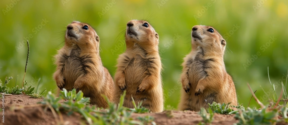 Adorable Cute Prairie Dogs Show Off Their Cuteness in the Prairie - Cute, Prairie, Dogs x3 Adorable Cute Prairie Dogs Show Off Their Cuteness in the Prairie - Cute, Prairie, Dogs x3
