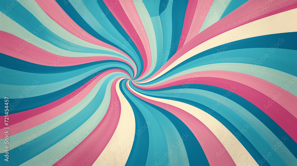Raspberry & shades of blue retro groovy background vector presentation design Raspberry & shades of blue retro groovy background vector presentation design