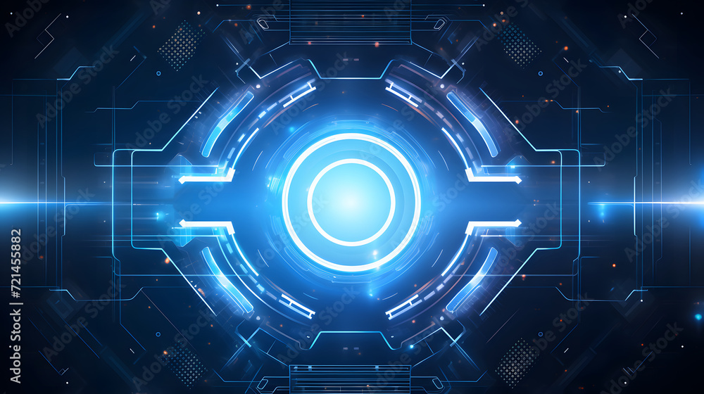 Abstract technology background Hi-tech communication concept futuristic digital innovation background vector illustration Abstract technology background Hi-tech communication concept futuristic digital innovation background vector illustration