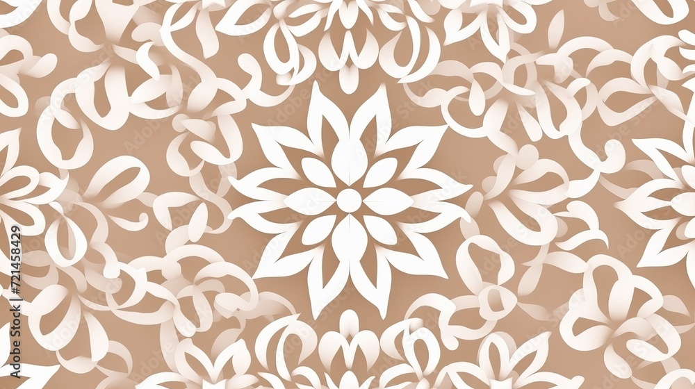 Use modern materials and technologies to create stencil pattern ornaments for interior decor, and design walls and ceilings with a white background. Use modern materials and technologies to create stencil pattern ornaments for interior decor, and design walls and ceilings with a white background.