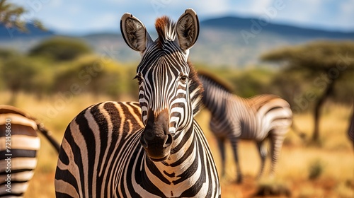 Zebras can be found in tsavo east national park in kenya