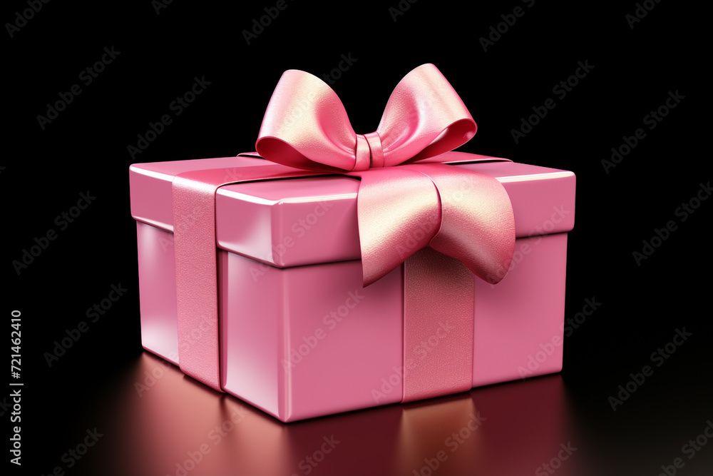 Obraz premium 3d Red rose and gift box with a small heart lie on the book spread. Side view. Close-up. Natural daylight. Image can be used for Valentine's Day, Women's Day, weddings, anniversaries generative Ai