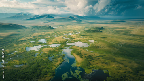 Siberian Expanse: Aerial Photography of the Vast Region © 대연 김