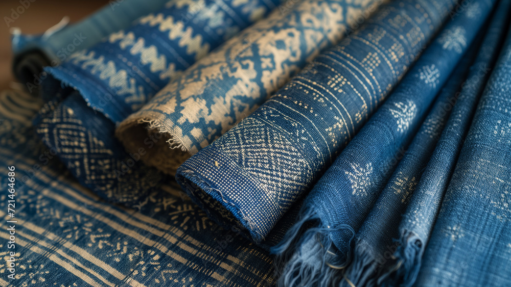 Cultural Tapestry: Clothes with South and East Indian Weaving Patterns