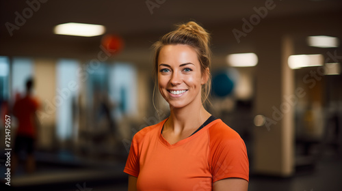 Female physical therapist in a physiotherapy room
