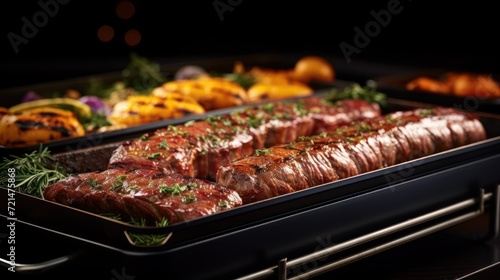 Grill Brisket UHD Wallpaper