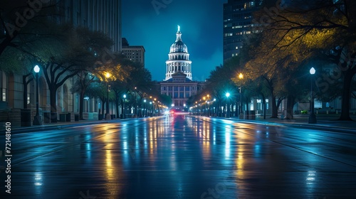 night time The Texas State Capitol.jpeg photo