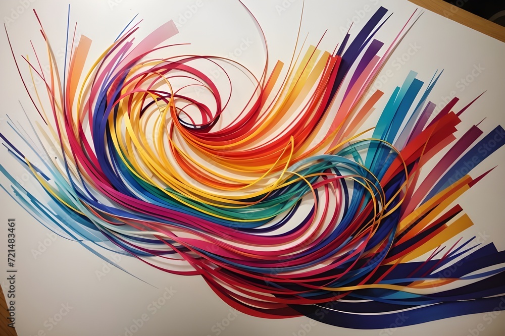 Fototapeta premium abstract colorful background