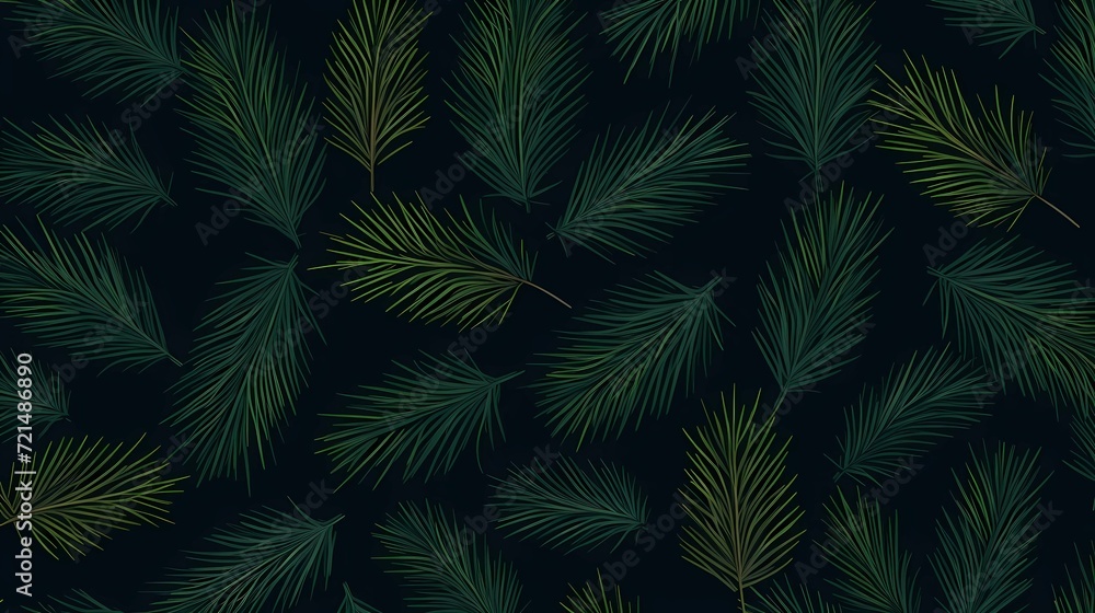 seamless background with coniferous branches pattern, coniferous, fir, seamless background with coniferous branches pattern, coniferous, fir,