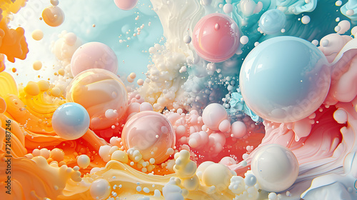 Abstract Sphere Background