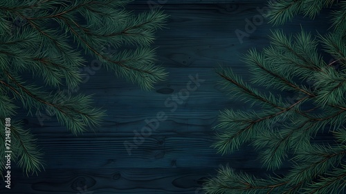 seamless background with coniferous branches pattern  coniferous  fir  