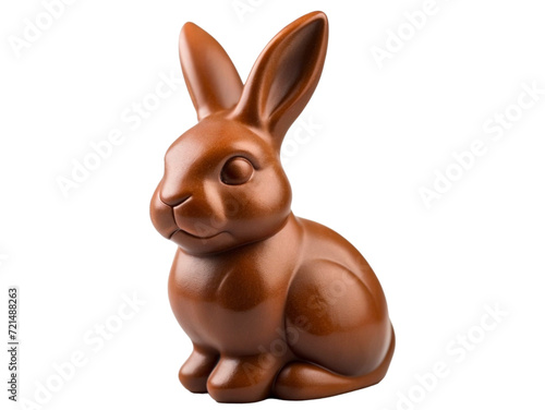 Obraz na płótnie chocolate rabbit for easter party-