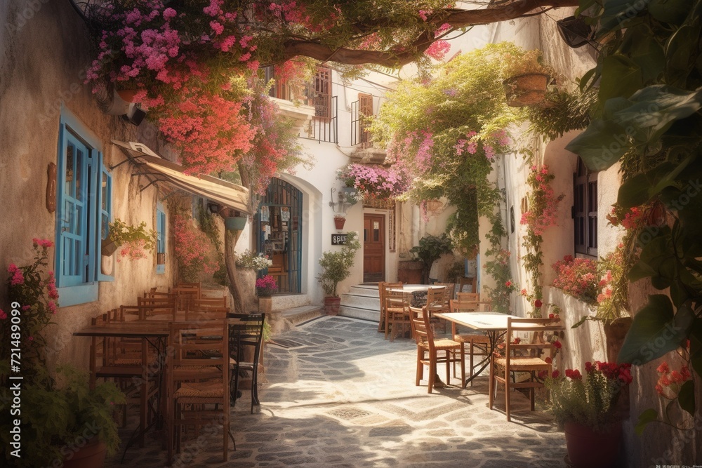 Fototapeta premium street in the town