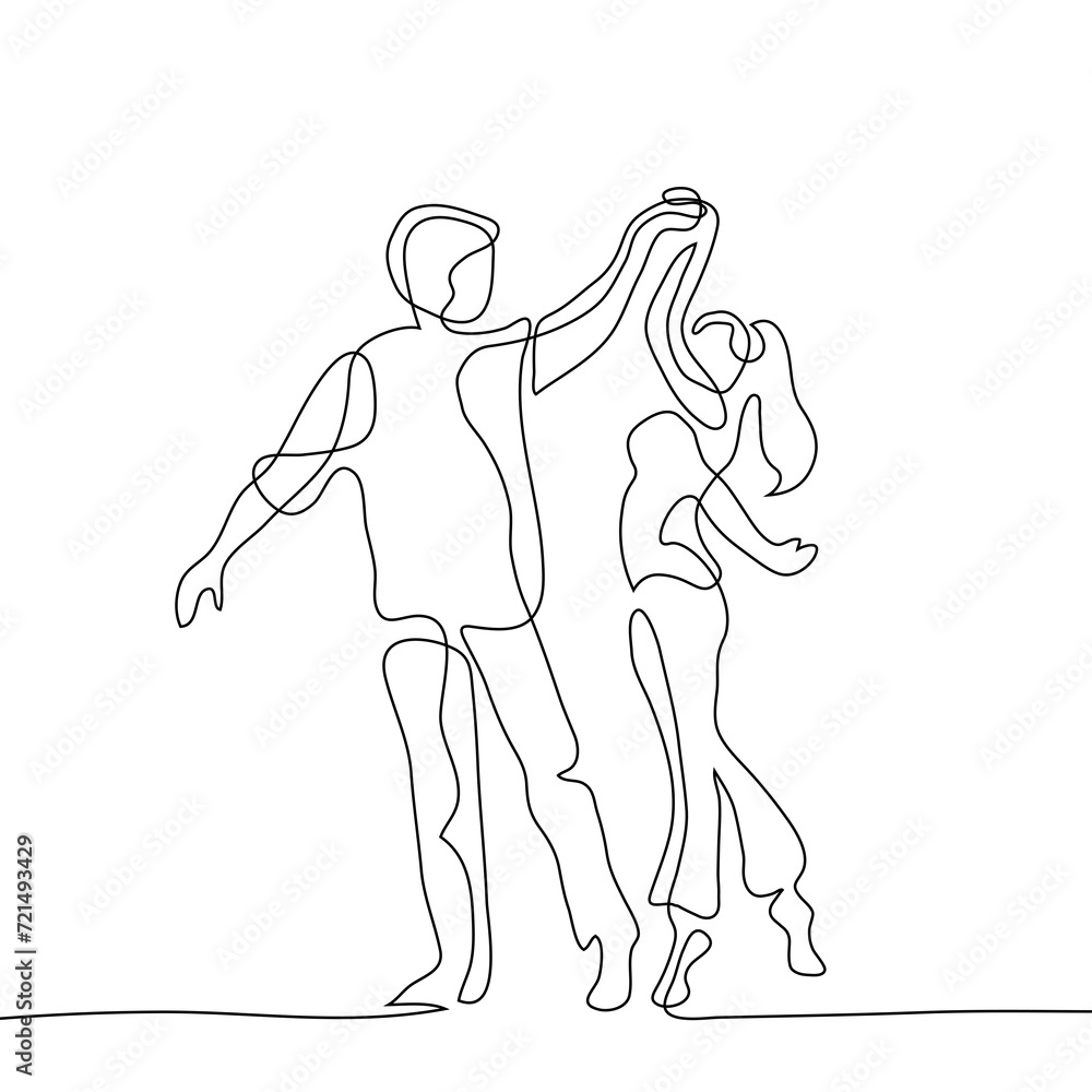 Obraz premium illustration of a couple