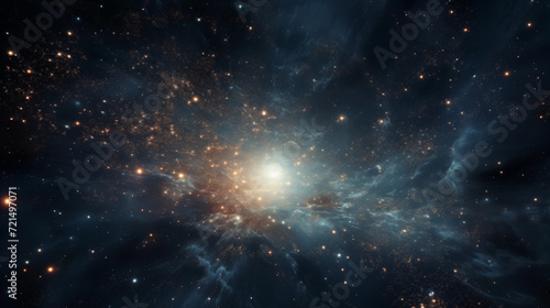 Stellar constellations shining bright in a vast cosmic canvas