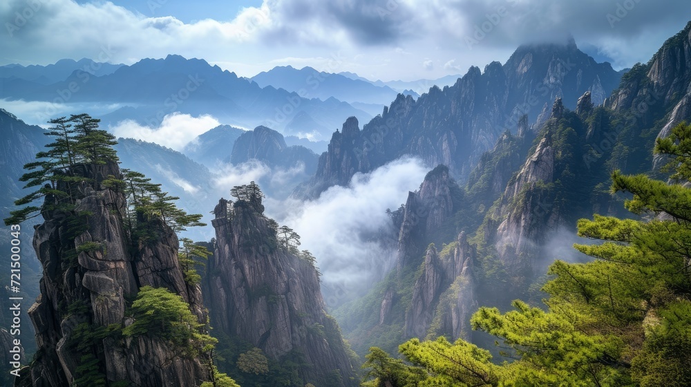 Huangshan mountain the world's intangible cultural heritage
