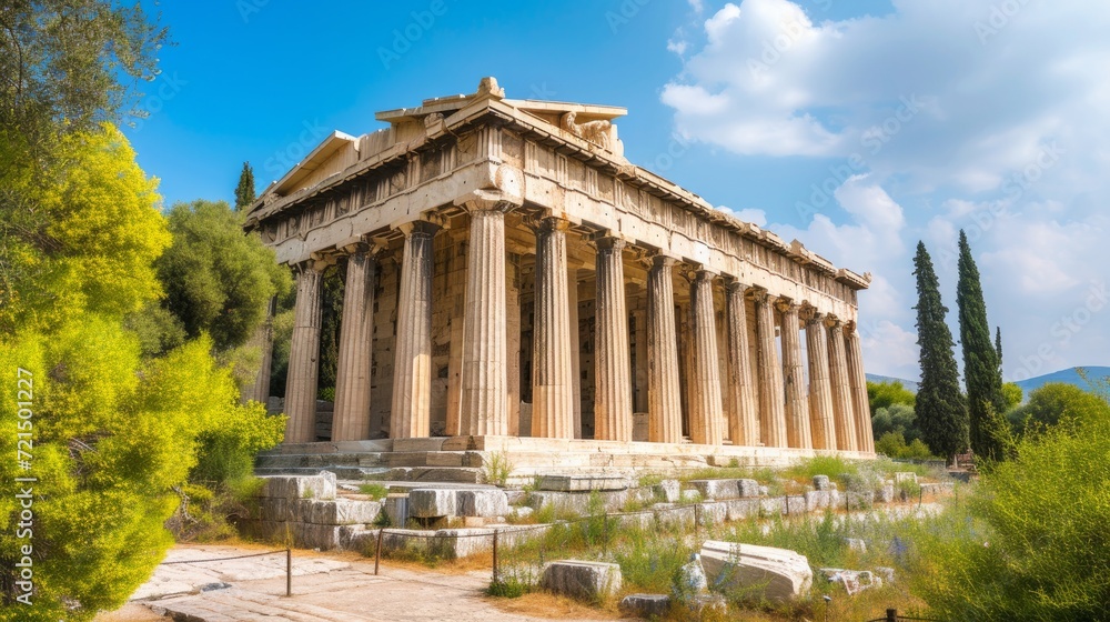 It is famous monument of Athens culture, World Heritage