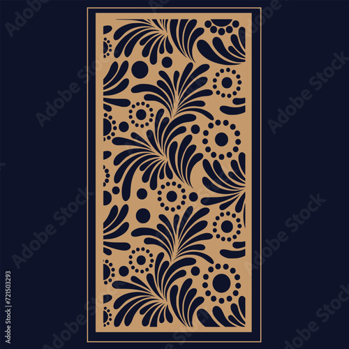 Vector set jali design for jali laser cnc graphic