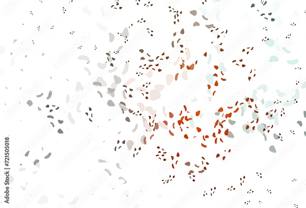 Light orange vector backdrop with abstract shapes. Light orange vector backdrop with abstract shapes.