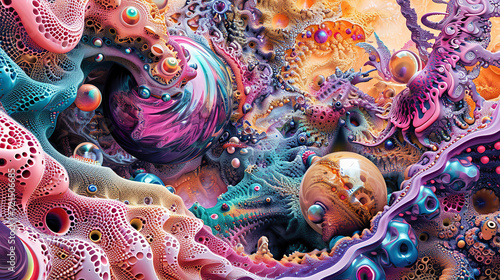 Abstract Underwater Backgrounds