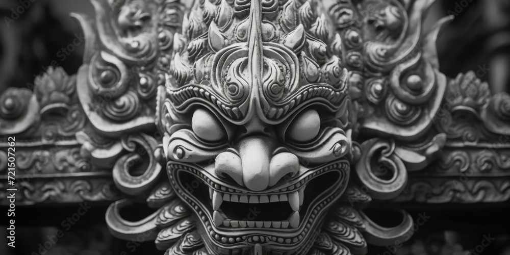 A black and white photo of a mask. Suitable for various creative projects A black and white photo of a mask. Suitable for various creative projects