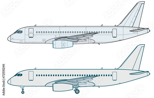 Russisches Nahverkehrsflugzeug photo