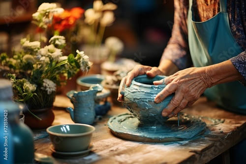 Ceramics Pottery Worker