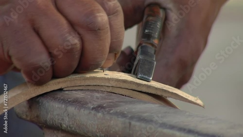 A Drum-maker Making Argentinian Drums Called 