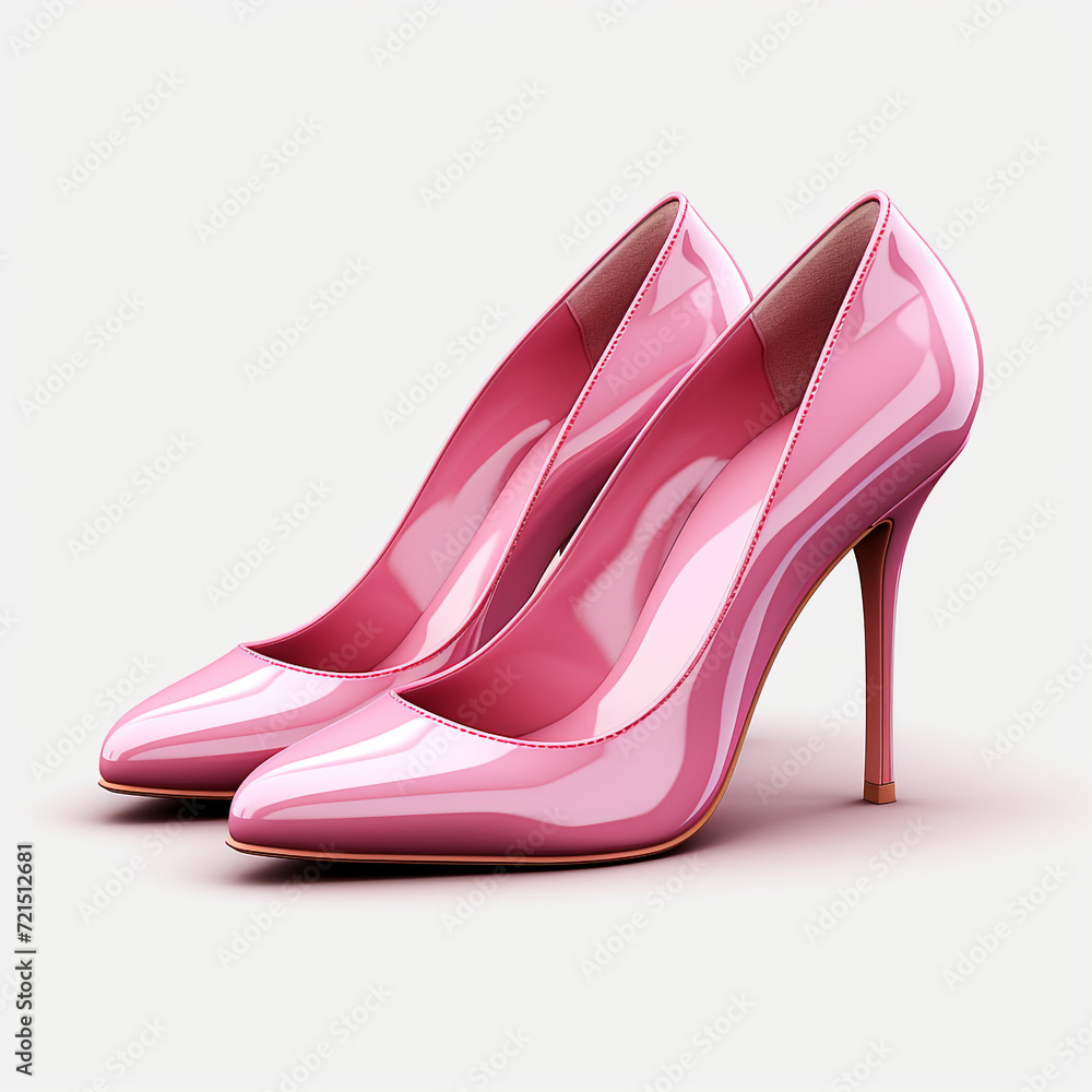 pink hight heels clipart сreated with Generative Ai pink hight heels clipart сreated with Generative Ai