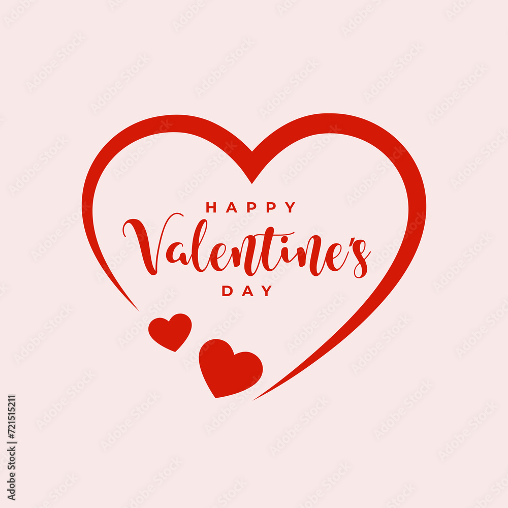 Happy Valentine's Day Vector Illustration Design Happy Valentine's Day Vector Illustration Design