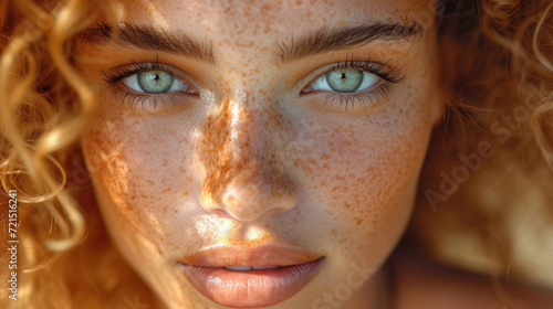 The Allure of Natural Beauty and Freckles