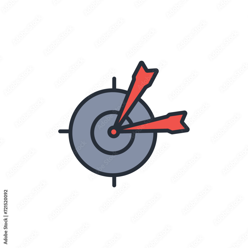 goal icon. vector.Editable stroke.linear style sign for use web design,logo.Symbol illustration. goal icon. vector.Editable stroke.linear style sign for use web design,logo.Symbol illustration.