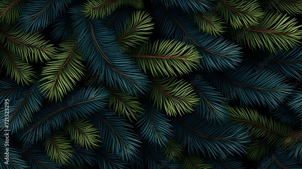 seamless background with coniferous branches pattern, coniferous, fir, seamless background with coniferous branches pattern, coniferous, fir,