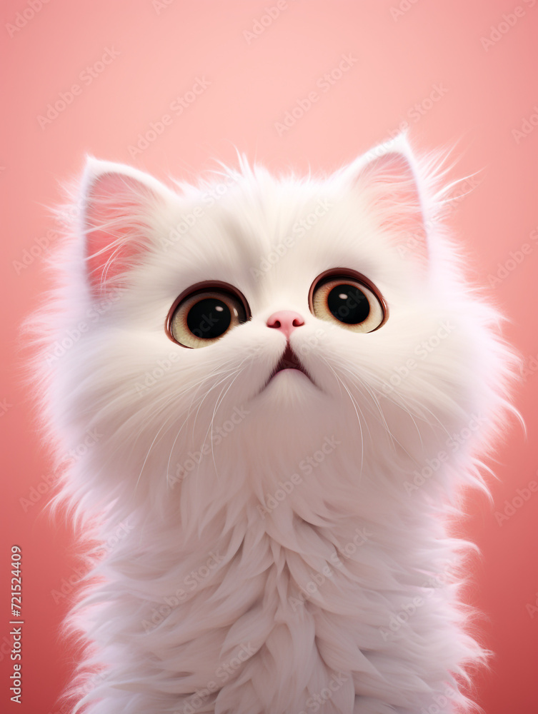 cat, cartoon, minimalism сreated with Generative Ai cat, cartoon, minimalism сreated with Generative Ai