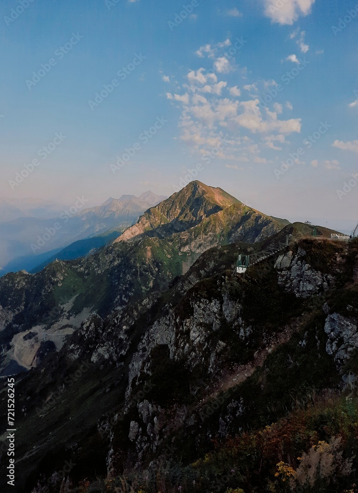 Mountain views from 2300 meters above sea level Mountain views from 2300 meters above sea level