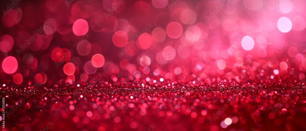 Valentine's Day background, red and pink sparkles, bokeh lights, love Valentine's Day background, red and pink sparkles, bokeh lights, love