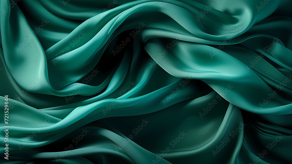 A deep emerald green solid color background A deep emerald green solid color background