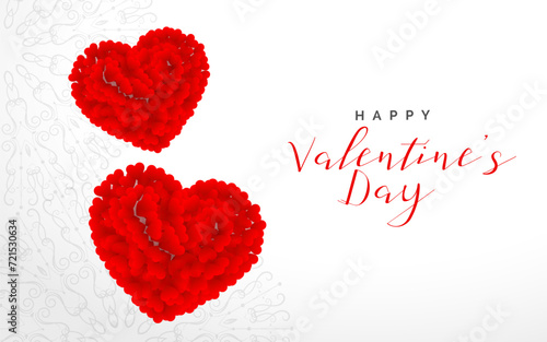 Happy Valentines Day Vector Illustration Design 