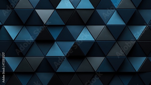 abstract geometric dark blue and black background, pattern, texture, lux