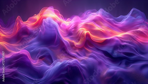 a picture of purple abstracts on a dark background