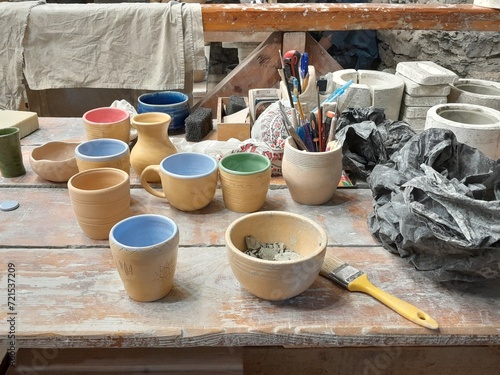 handmade pots
