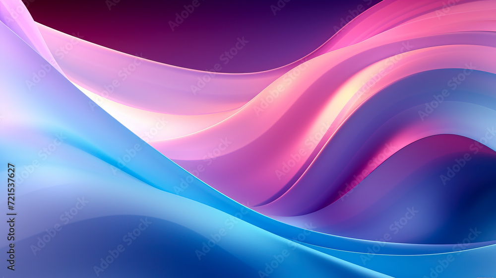 Fluid Gradient Waves in Vivid Pink and Blue created with Generative AI technology Fluid Gradient Waves in Vivid Pink and Blue created with Generative AI technology