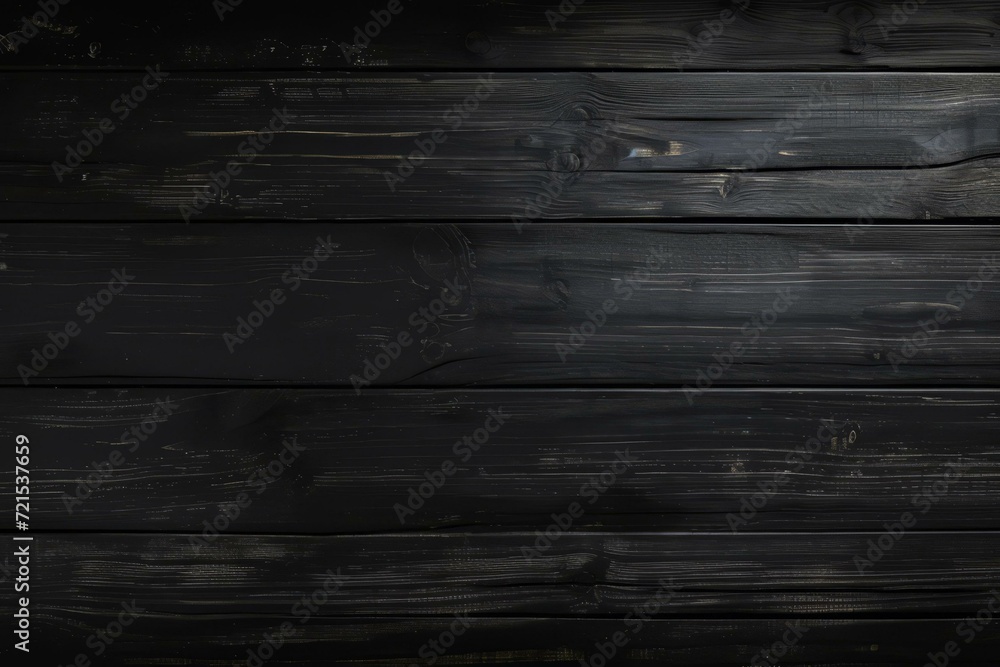Naklejka premium Black Wooden Background