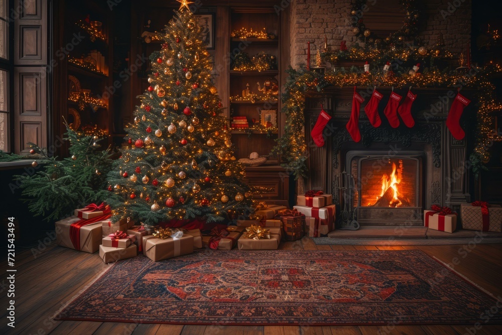 Exquisitely Decorated Christmas Tree Exquisitely Decorated Christmas Tree