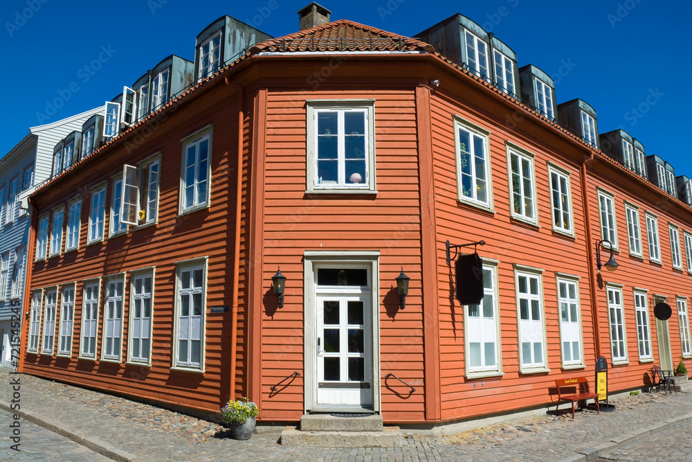 Architecture of the Old Town of Fredrikstad, Norway